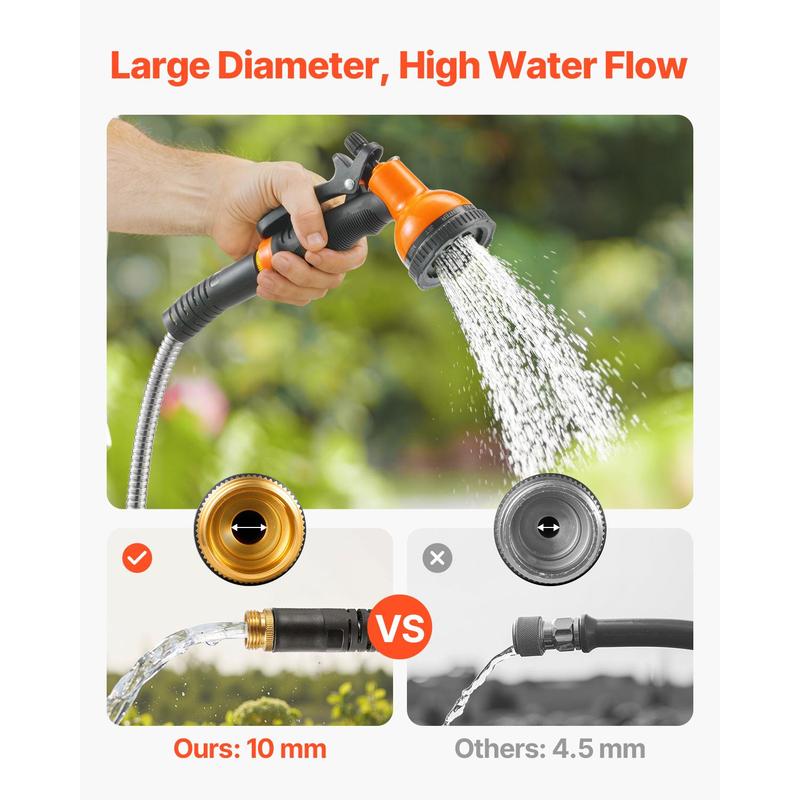 Premium Stainless Steel Garden Hose – Durable, Lightweight &amp; Kink-Free
